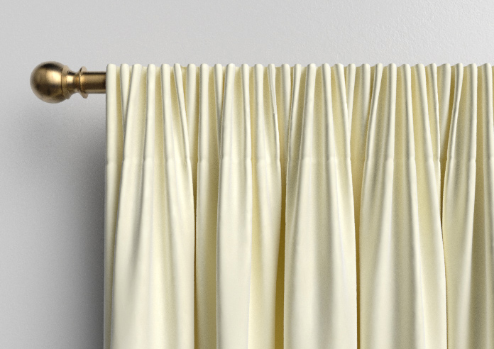 Odessa Velvet, Oyster - Made to Measure Curtains - Image 9